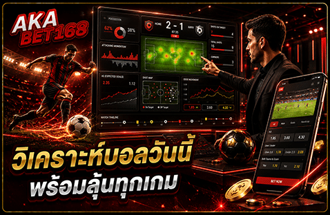วิเคราะห์บอลวันนี้ พร้อมลุ้นทุกเกม